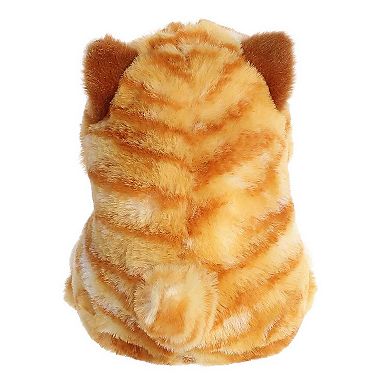 Aurora Mini Orange Rolly Pet 5" Gingersnap Kitten Round Stuffed Animal