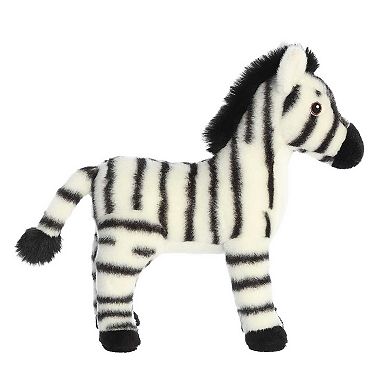 Aurora Medium White Eco Nation 10" Zebra Eco-friendly Stuffed Animal