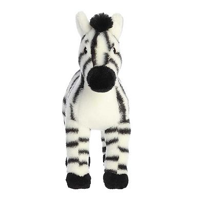 Aurora Medium White Eco Nation 10" Zebra Eco-friendly Stuffed Animal