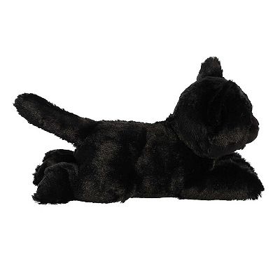 Aurora Small Black Mini Flopsie 8" Twilight Cat Adorable Stuffed Animal
