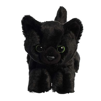 Aurora Small Black Mini Flopsie 8" Twilight Cat Adorable Stuffed Animal