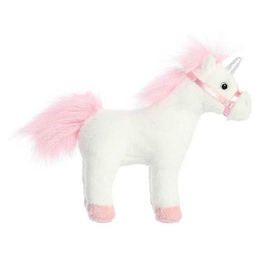 Aurora Small White Breyer 7" Unicorn Exquisite Stuffed Animal