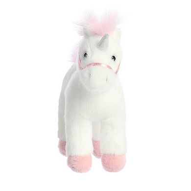 Aurora Small White Breyer 7" Unicorn Exquisite Stuffed Animal