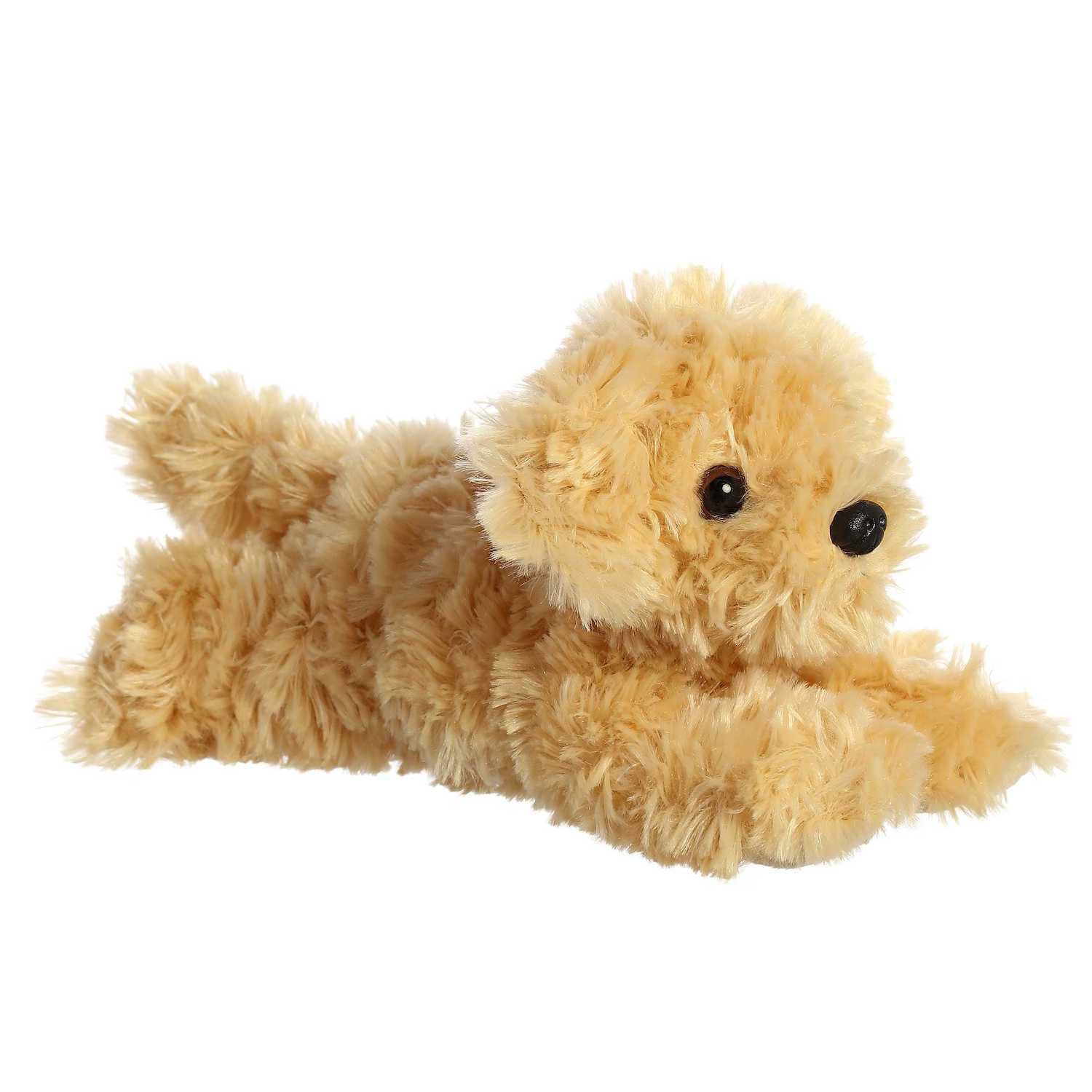 Детская мягкая игрушка Aurora Small Gold Mini Flopsie 8" Ginny Goldendoodle Adorable Stuffed Animal — фото 1