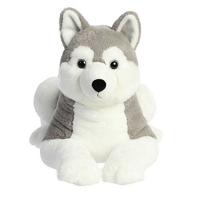 Aurora Large White Super Flopsie 28" Husky Adorable Stuffed Animal