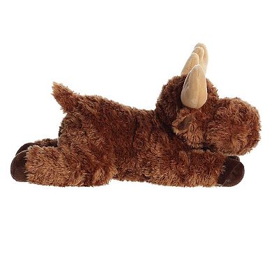 Aurora - Medium Brown Flopsie - 12" Moose - Adorable Stuffed Animal