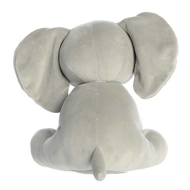 Aurora Medium Gray Precious Moments 12" Squishy Tuk Elephant Inspirational Stuffed Animal