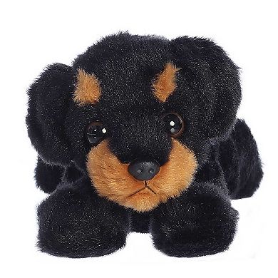 Aurora Small Black Mini Flopsie 8" Raina Adorable Stuffed Animal