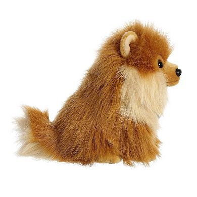 Aurora Small Brown Miyoni Tots 9" Pomeranian Pup Adorable Stuffed Animal