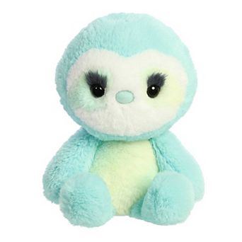 Aurora Small Blue Sweet Pop 9" Sherbet Sloth Colorful Stuffed Animal