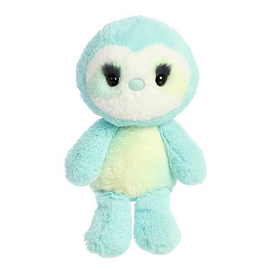 Aurora Small Blue Sweet Pop 9" Sherbet Sloth Colorful Stuffed Animal