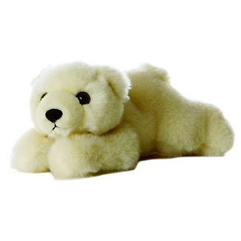 Aurora Small White Mini Flopsie 8" Lil' Slushy Adorable Stuffed Animal