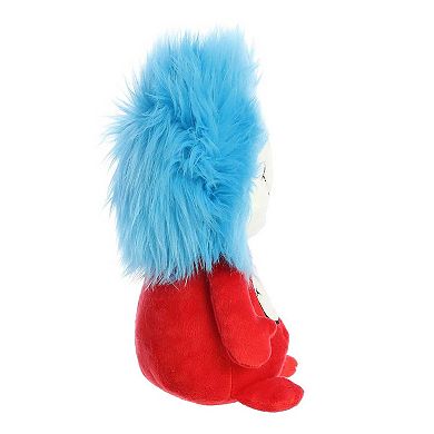 Aurora Small Red Dr. Seuss 9" Pop Art Thing Two Whimsical Stuffed Animal