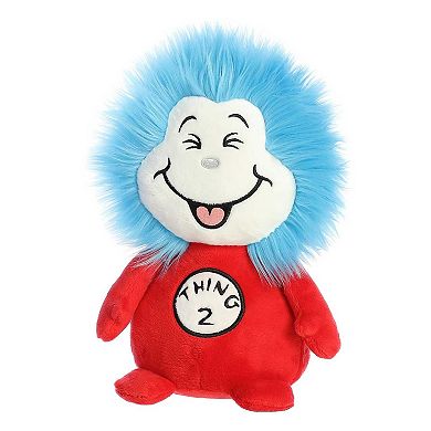 Aurora Small Red Dr. Seuss 9" Pop Art Thing 2 Whimsical Stuffed Animal