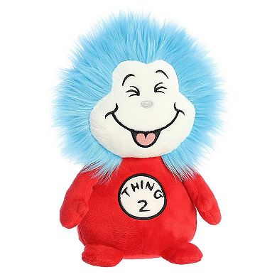 Aurora Small Red Dr. Seuss 9" Pop Art Thing Two Whimsical Stuffed Animal