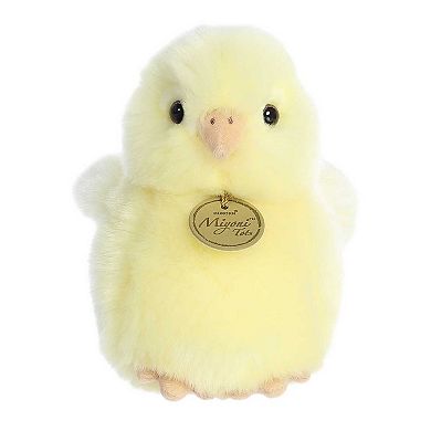 Aurora Small Yellow Miyoni Tots 5.5" Ameraucana Chick Adorable Stuffed Animal