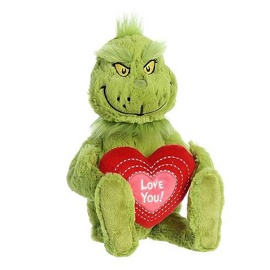 Aurora Large Green Dr. Seuss 15" "love You" Light-up Grinch Whimsical ...
