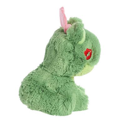 Aurora Small Green Love On The Mind 6" Love You Frog Heartwarming Stuffed Animal