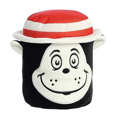 Aurora Small Multicolor Dr. Seuss 6" Cat In The Hat Mallow Whimsical Stuffed Animal