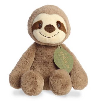 Ebba Large Brown Eco Ebba 12.5" Silas Sloth Eco-friendly Baby Stuffed Animal
