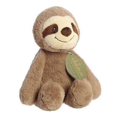 Ebba Large Brown Eco Ebba 12.5" Silas Sloth Eco-friendly Baby Stuffed Animal
