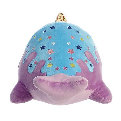 Aurora Large Purple Tasty Peach 12.5" Blue Moon Nomwhal Enchanting Stuffed Animal
