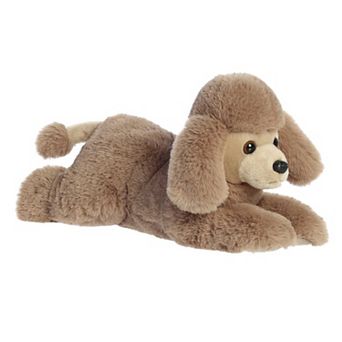 Aurora Medium Brown Flopsie 12" Payton Poodle Adorable Stuffed Animal