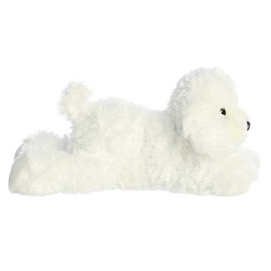 Aurora - Medium White Flopsie - 12" Bonita - Adorable Stuffed Animal
