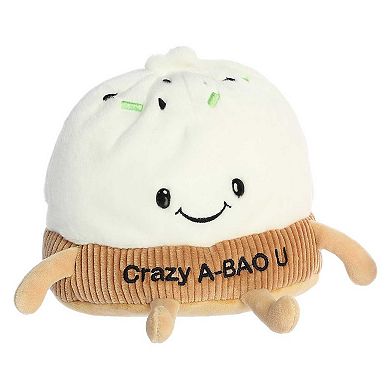 Aurora Small White Just Sayin' 8" Crazy A-bao U Witty Stuffed Animal