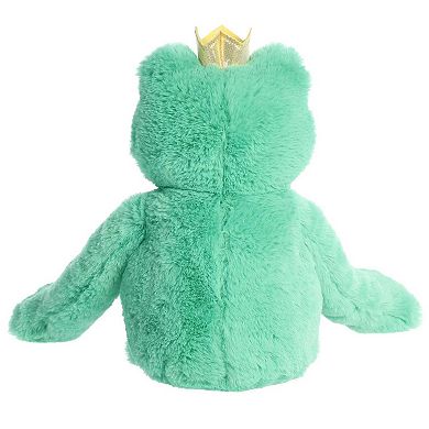 Aurora Large Green Valentine 18" Frog Prince Heartwarming Stuffed Animal