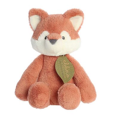Ebba Large Orange Eco Ebba 12.5" Fox Kit Baby Stuffed Animal