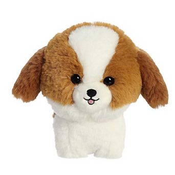Aurora Small Brown Teddy Pets 7" Shih Tzu Playful Stuffed Animal