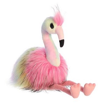 Aurora Medium Pink Luxe Boutique 10" Fable Flamingo Exquisite Stuffed Animal