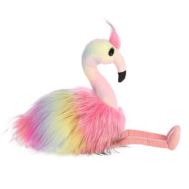 Aurora Medium Pink Luxe Boutique 10" Fable Flamingo Exquisite Stuffed Animal