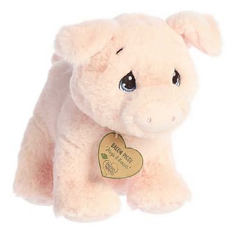 Aurora Small Pink Precious Moments 9" Bacon Piggy Inspirational Stuffed Animal