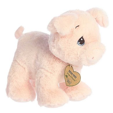 Aurora Small Pink Precious Moments 9" Bacon Piggy Inspirational Stuffed Animal