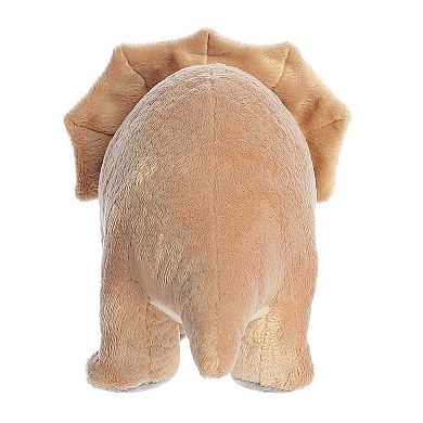 Aurora Large Brown Eco Nation 12.5" Triceratops Eco-friendly Stuffed Animal