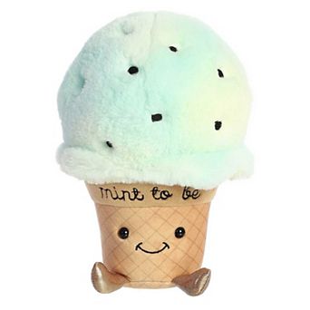 Aurora Small Green Just Sayin' 8" Mint To Be Ice Cream Witty Stuffed Animal