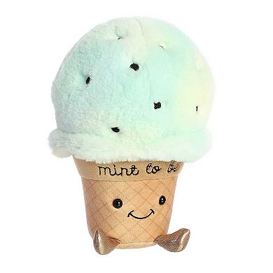 Aurora Small Green Just Sayin' 8" Mint To Be Ice Cream Witty Stuffed Animal