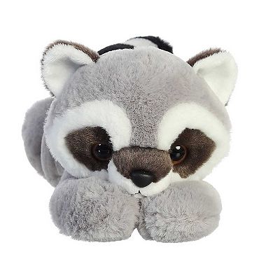 Aurora Flopsie Bandit Raccoon Plush Stuffed Animal - 12\" Soft Toy, Safety Lock-Washer Eyes, Cute Sideways Pose, Collectible Plush