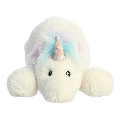 Aurora Large White Snoozles 18" Unicorn Laid-back Stuffed Animal