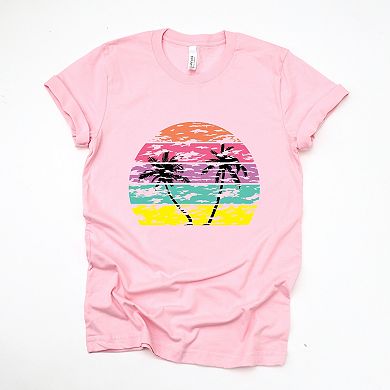 Simply Sage Market Tropical Sunset Short Sleeve Tee