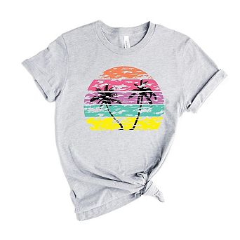 Simply Sage Market Tropical Sunset Short Sleeve Tee
