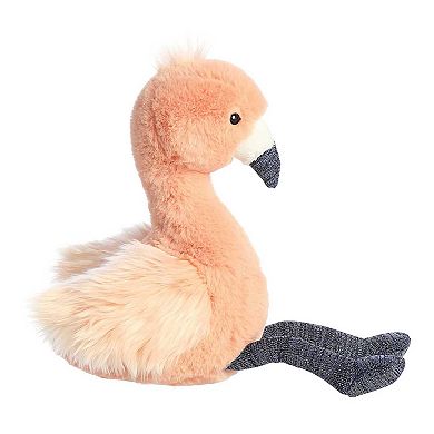 Ebba Small Pink Splasheez 9" Flamingo Colorful Baby Stuffed Animal