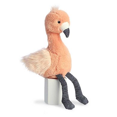 Ebba Small Pink Splasheez 9" Flamingo Colorful Baby Stuffed Animal