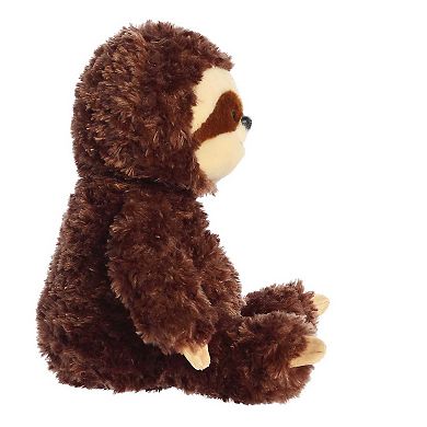 Aurora Medium Brown Tubbie Wubbies 12" Sloth Snuggly Stuffed Animal