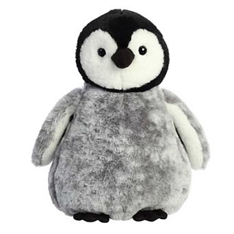 Aurora Medium Gray Holiday 11" Pippy Penguin Festive Stuffed Animal