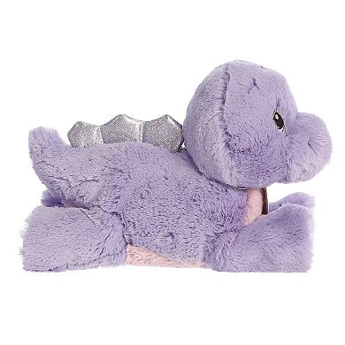 Aurora Small Purple Precious Moments 8.5" Stella Stegosaurus Inspirational Stuffed Animal