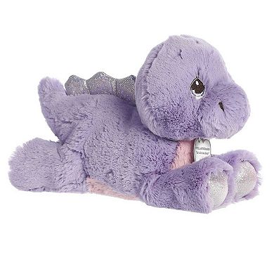 Aurora Small Purple Precious Moments 8.5" Stella Stegosaurus Inspirational Stuffed Animal