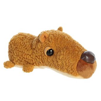 Aurora Medium Brown Schnozzles 11" Cameron Capybara Playful Stuffed Animal